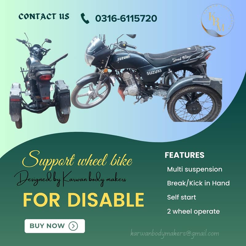 Bike for disable and special person 4