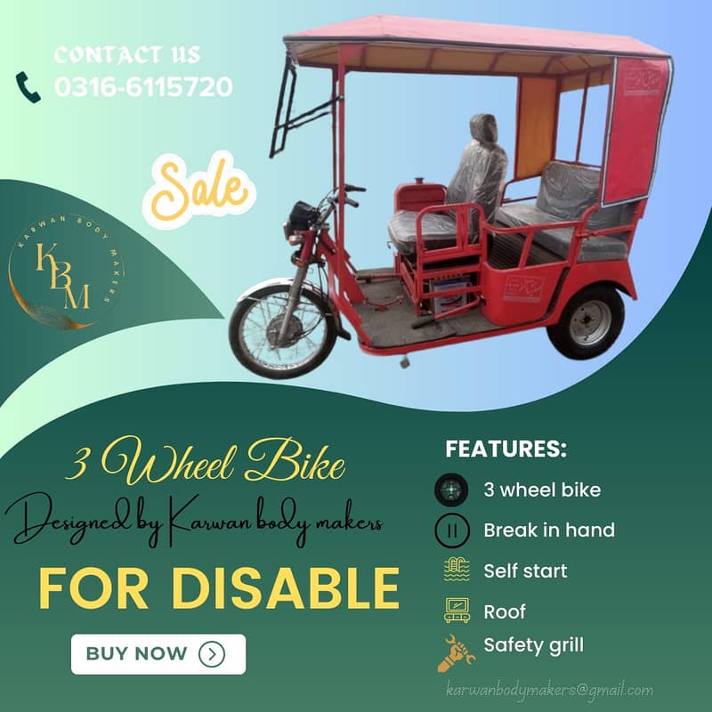 Bike for disable and special person 7