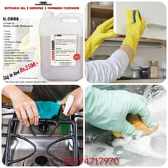 Kitchen Cleaner for Homes, Hotels, Restaurants