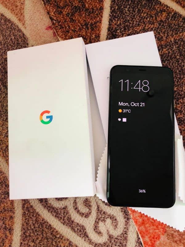 Google pixel 4xl with complete box 4