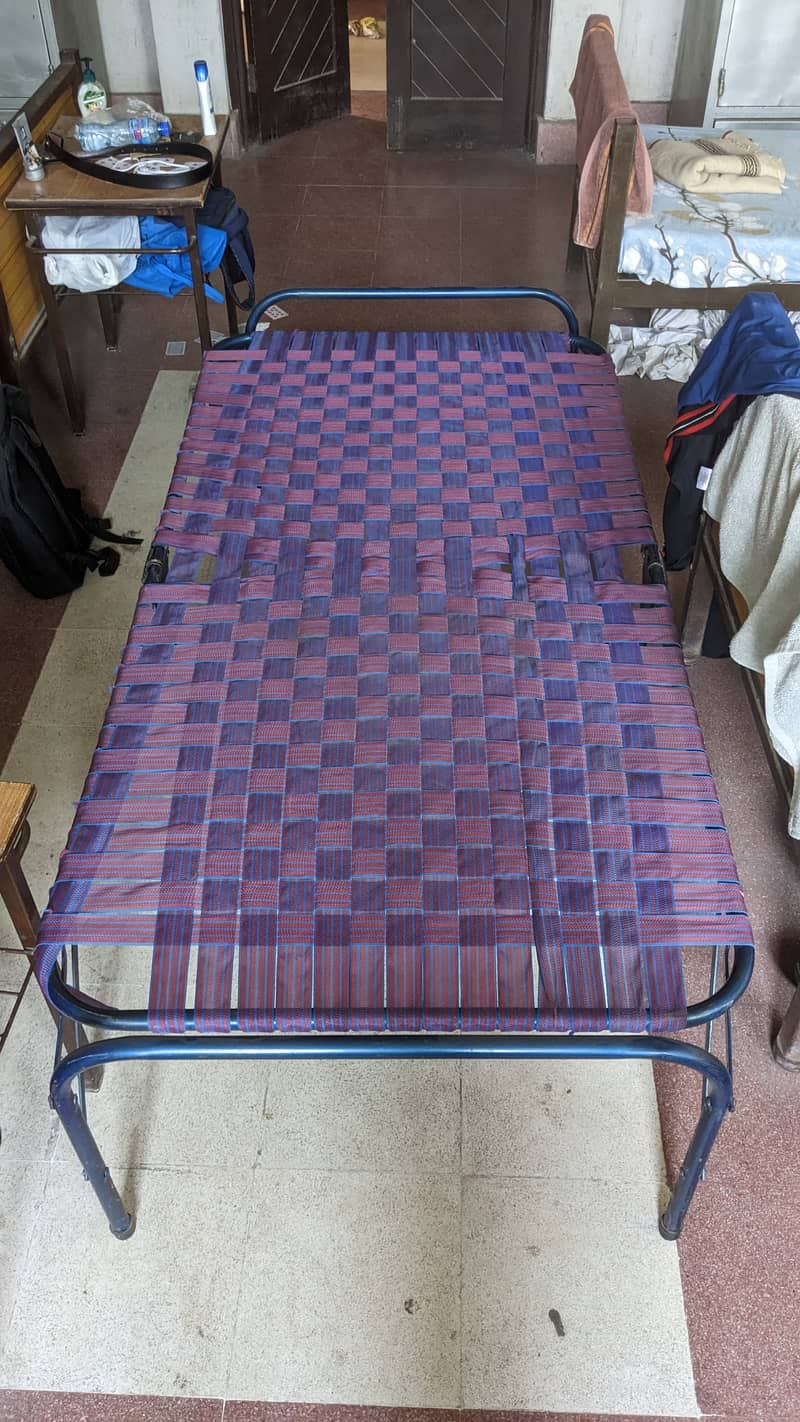 Foldable Charpai bed Slightly Used condition 9/10 1