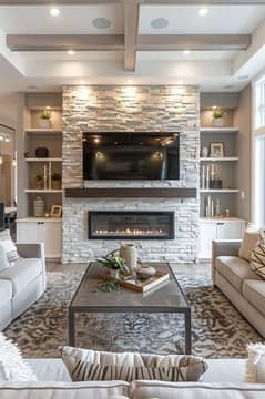 fire place / Marble fire place / fireplace /  steel copper fireplace