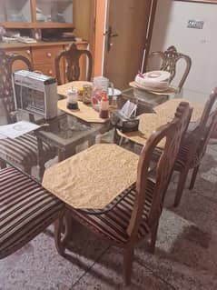 DINING TABLE WITH CHAIRS