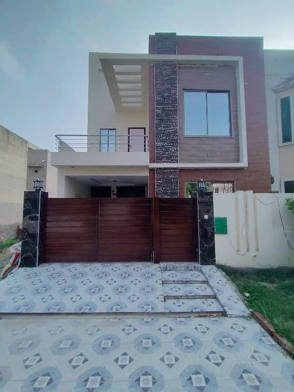 Bahria Nasheman 5 Marla Brand New Luxury House Available for Sale Very Lowest Price 1