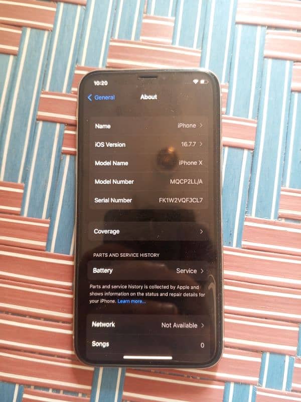 iphone x 256 gb fc unlock 7