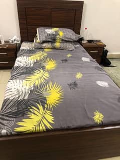 Single Bed for sale with Foam