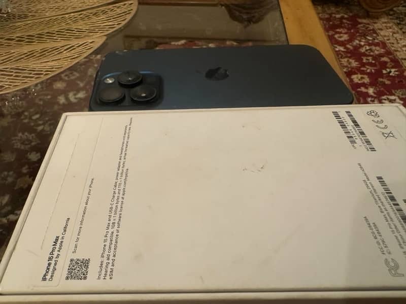 iPhone 15 pro Max 256GB PTA Approved 1