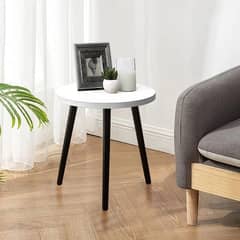 Curved Foldable Side Table, Coffee table