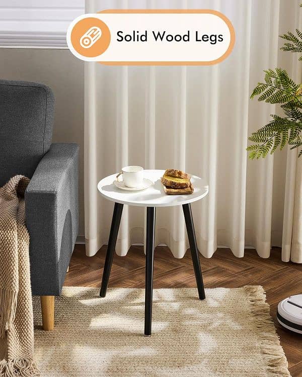 Curved Foldable Side Table, Coffee table 4