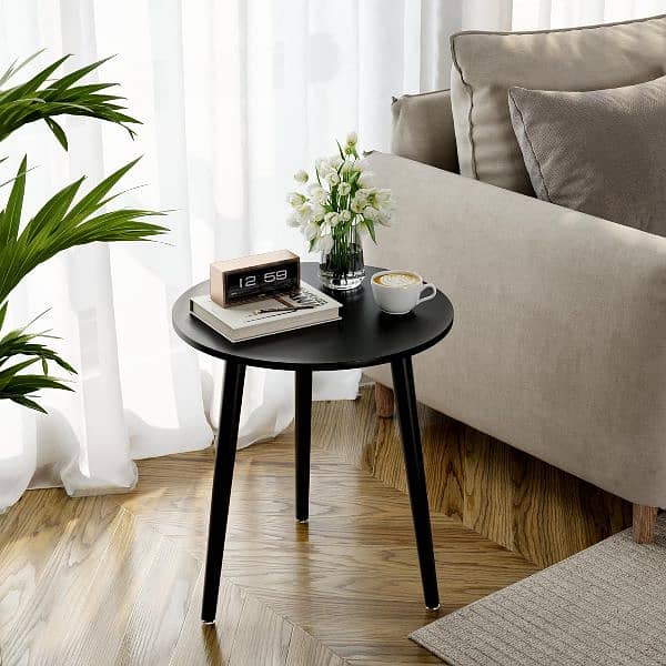 Curved Foldable Side Table, Coffee table 10