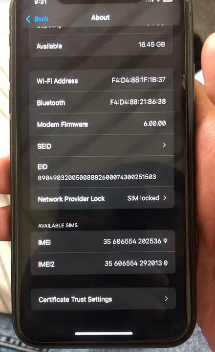 iphone 11 jv Non active 64 gb 4