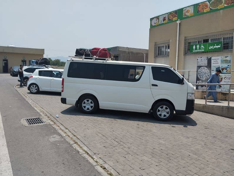 Toyota Hiace Available for booking tour rent 2