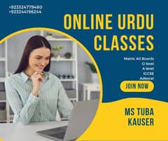 Online Urdu class