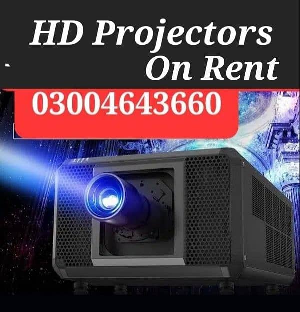 High Definition Projectors On Rental ,, 0