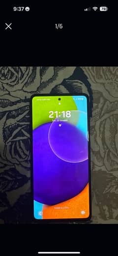 Samsung A52 128 GB RAM 8 GB ROM