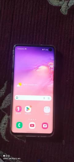 Galaxy s10 all sim approved garanteed 8/128 no fault only mob & cnic