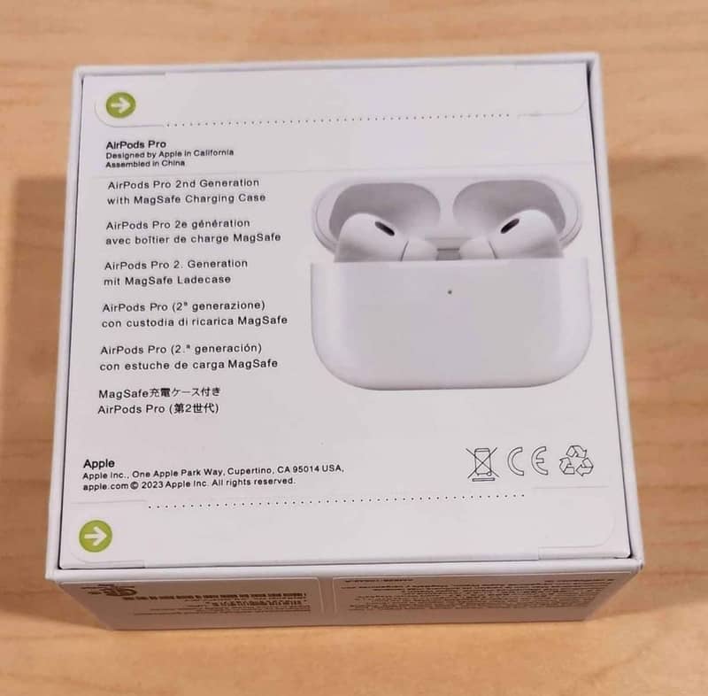 Airpods pro 2 with ANC sound cancellation- Cash on delivery 1