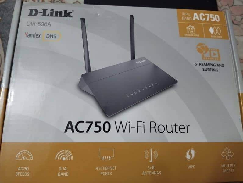 D-Link wifi router dual band 2g 5g 1