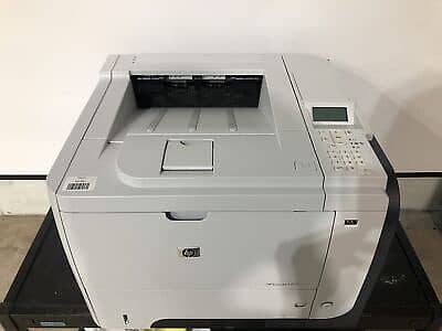 HP LaserJet P3015 Printer Network+Cable both For Sale 0