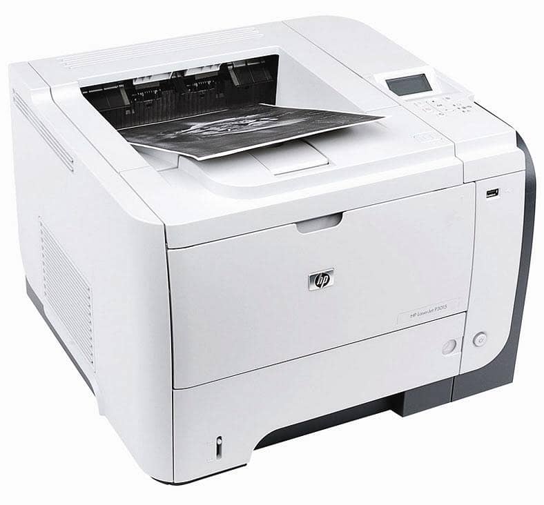 HP LaserJet P3015 Printer Network+Cable both For Sale 2