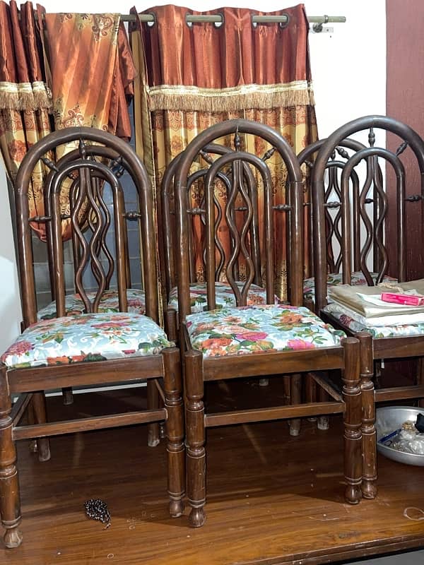 Dining Table With Six Chairs 2