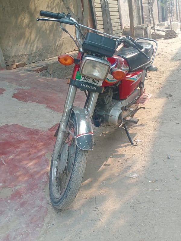 Honda Cg125 for sale 16 model 4