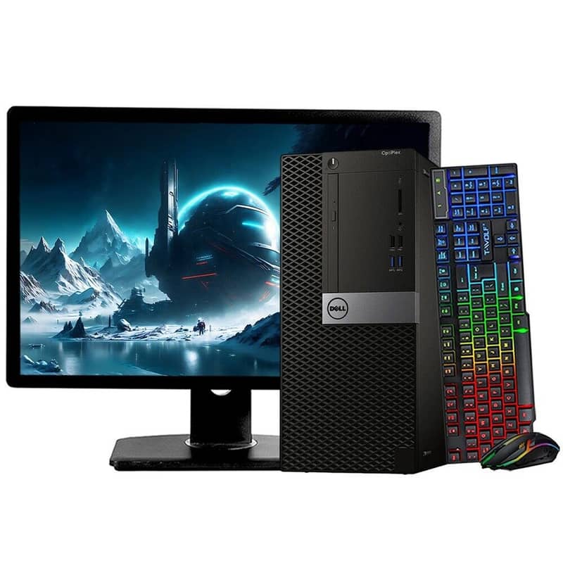 Gaming PC Setup: Intel Core i5 1st Gen, 512GB SSD + 2TB HDD, 2GB NVIDI 1