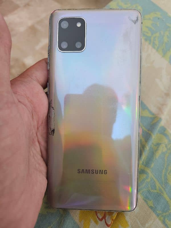 Samsung Note 10 lite(Aura Glow) 4