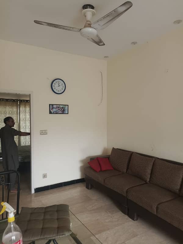 5 Marla upper portion full furnished for rent available in DHA Rahbar 11 sector 2 defence Road Lahore 11