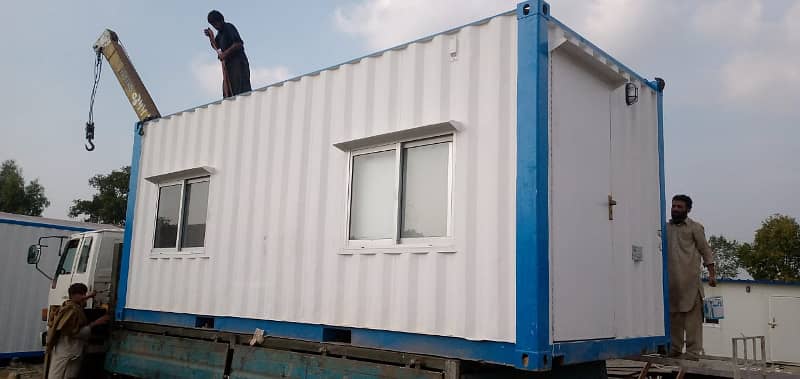 prefab cabin portable toilet site office container office guard room porta cabin 6