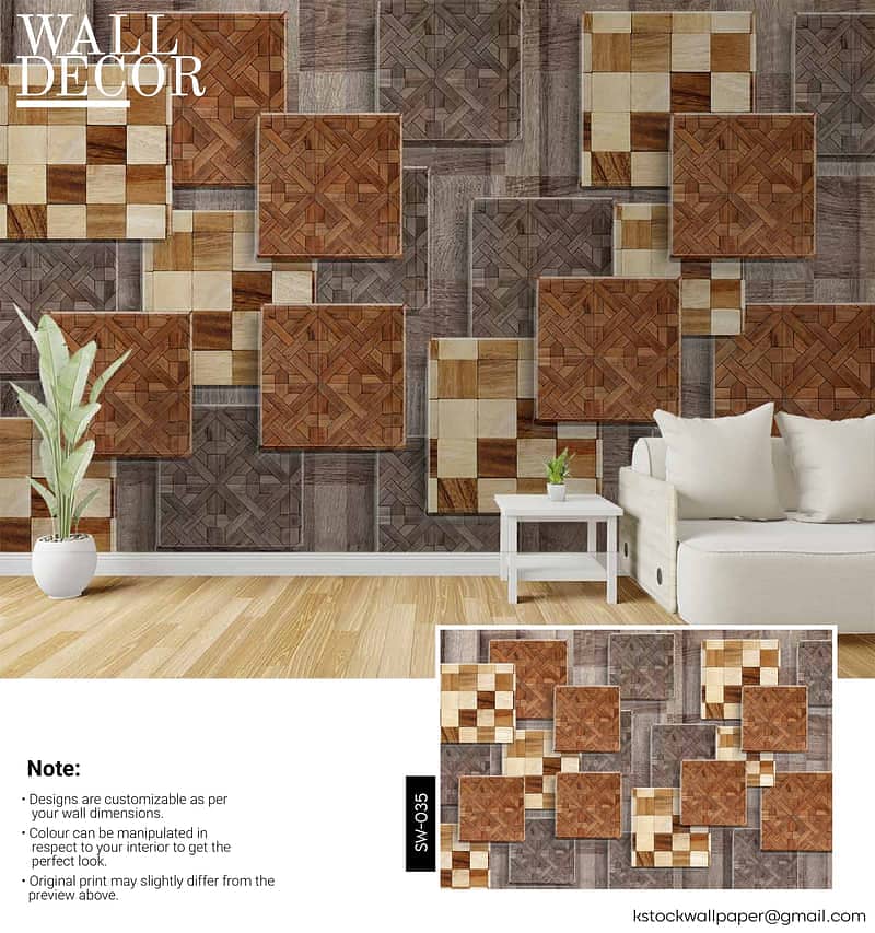 3D WallPaper / Wall flex Sheet / pvc Wallpaper / Wallpaper 9