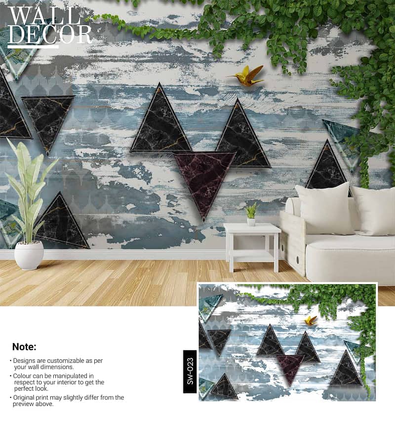 3D WallPaper / Wall flex Sheet / pvc Wallpaper / Wallpaper 17