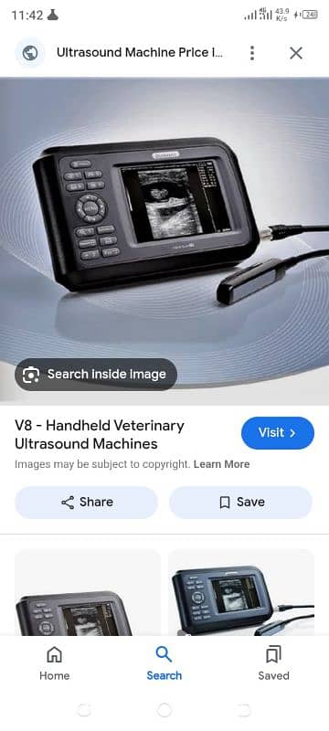 Veterinary Ultrasound Scanner Handscan V8 1