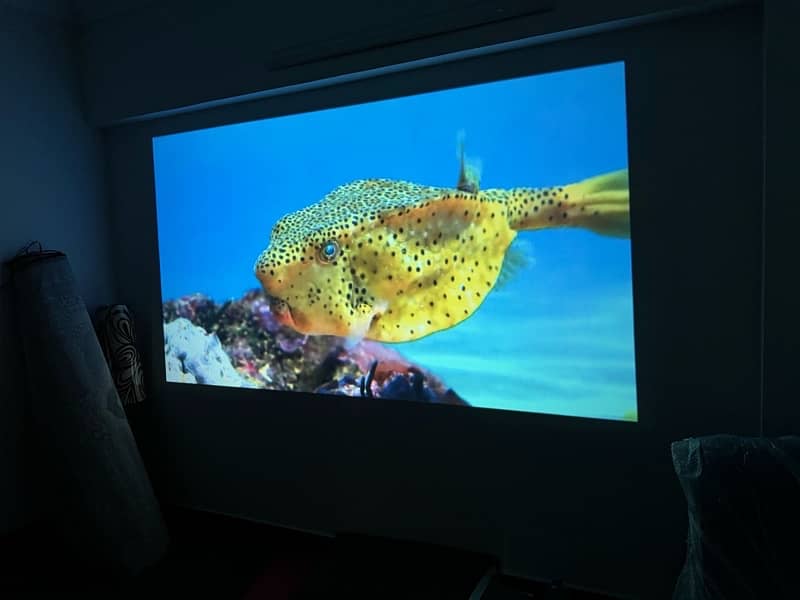 4k projector wireless android 150” inch screen 4