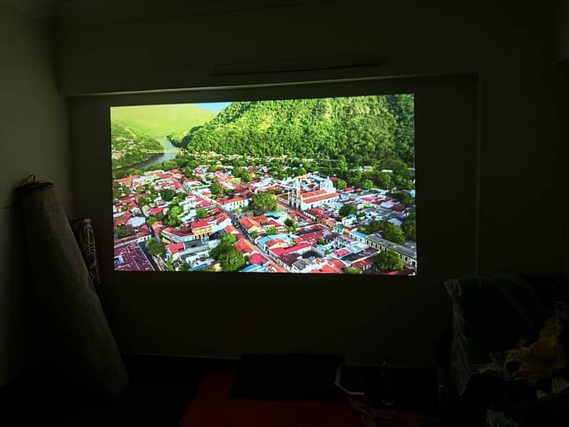 4k projector wireless android 150” inch screen 5