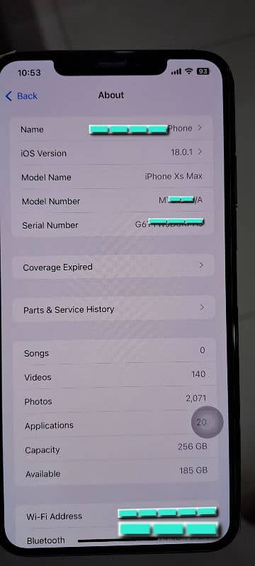 iphone xs max 256 pta approved 10/10.03#100#100009 3