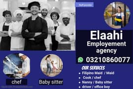 Maids / House Maids / cook / House chef / Baby Sitter maid available