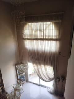 Chiffon Curtain with Sheers Blind (Price is Negotiable)