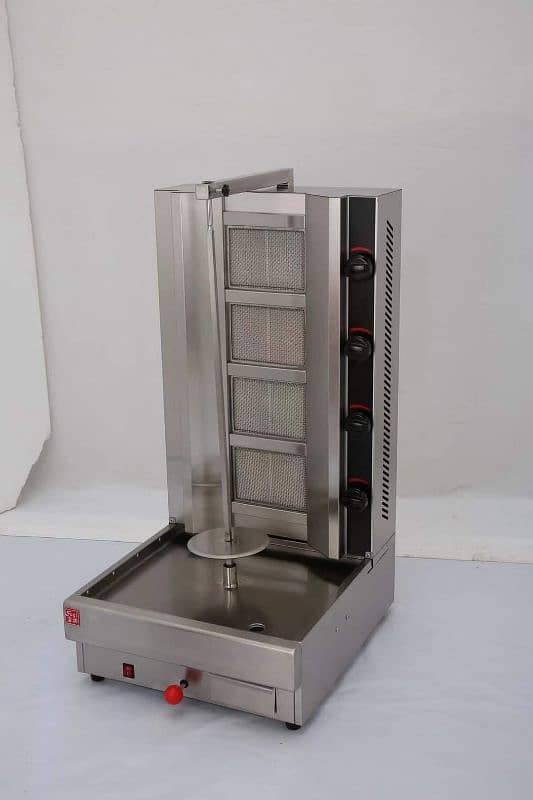 Shawarma Machine Imported - 3 Burner - 4 Burner - Sharwarma baking 0