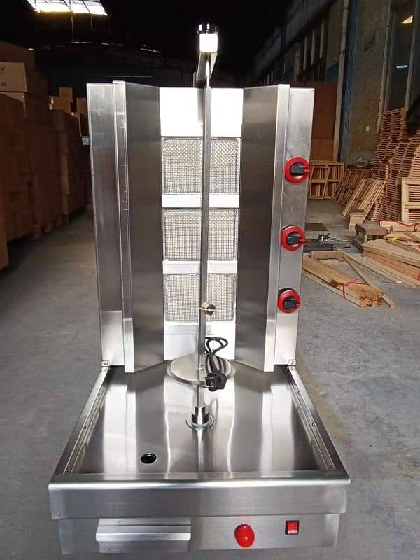 Shawarma Machine Imported - 3 Burner - 4 Burner - Sharwarma baking 1