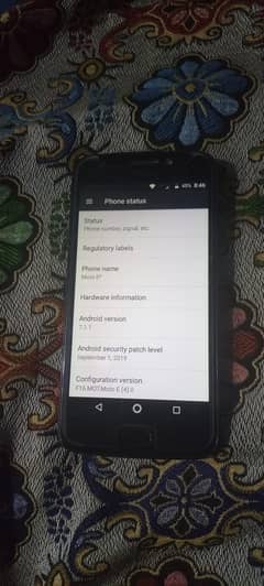 Moto E4 For Sell (0346-2437369)