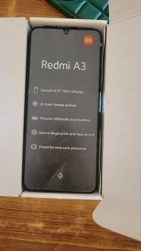 Redmi A3  4gb 128gb 10/10 warranty 13