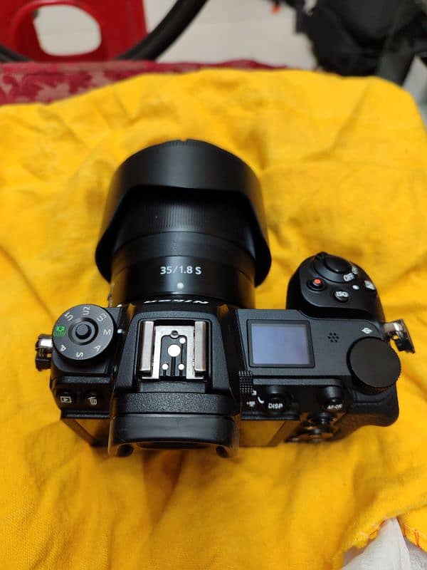 Nikon z6ii with 35mm Nikon lens. 2