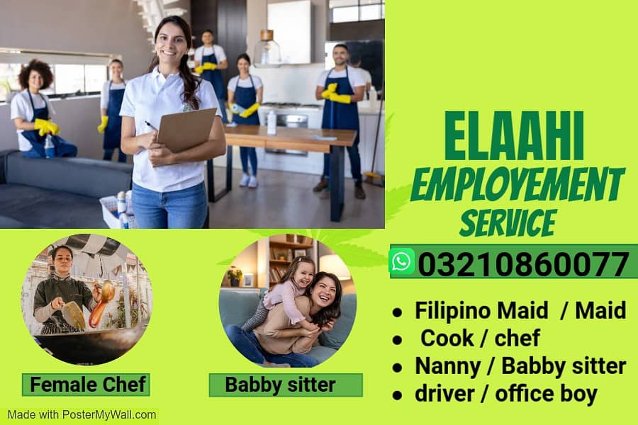 Filipino Maid / House Maid/ COOK/house chef / babby, sitter available 0