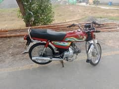 Honda CD70.2023 Modal registration 2024 and Clean