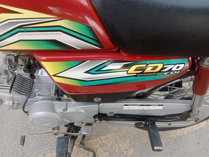 Honda CD70.2023 Modal registration 2024 and Clean 14