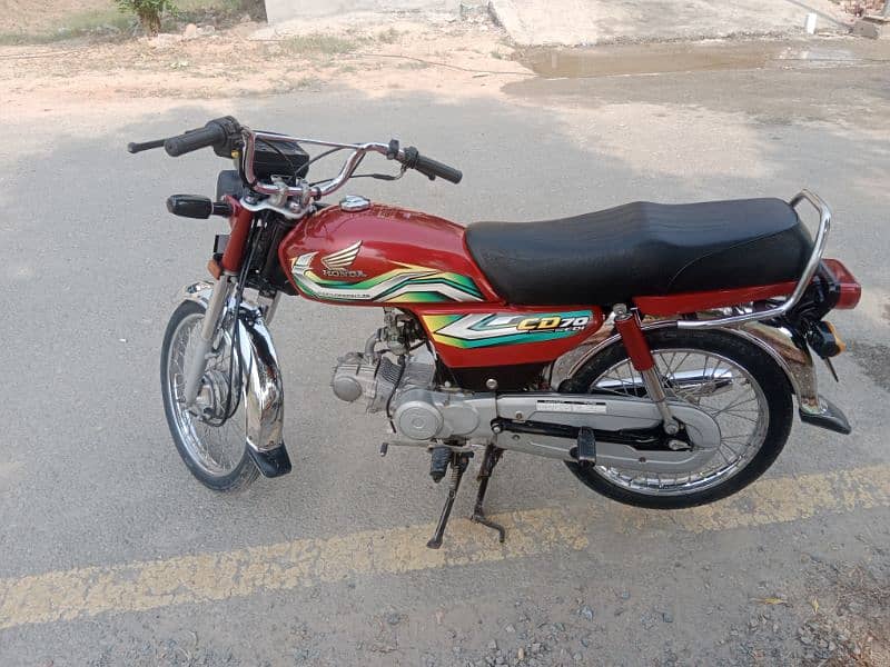 Honda CD70.2023 Modal registration 2024 and Clean 15