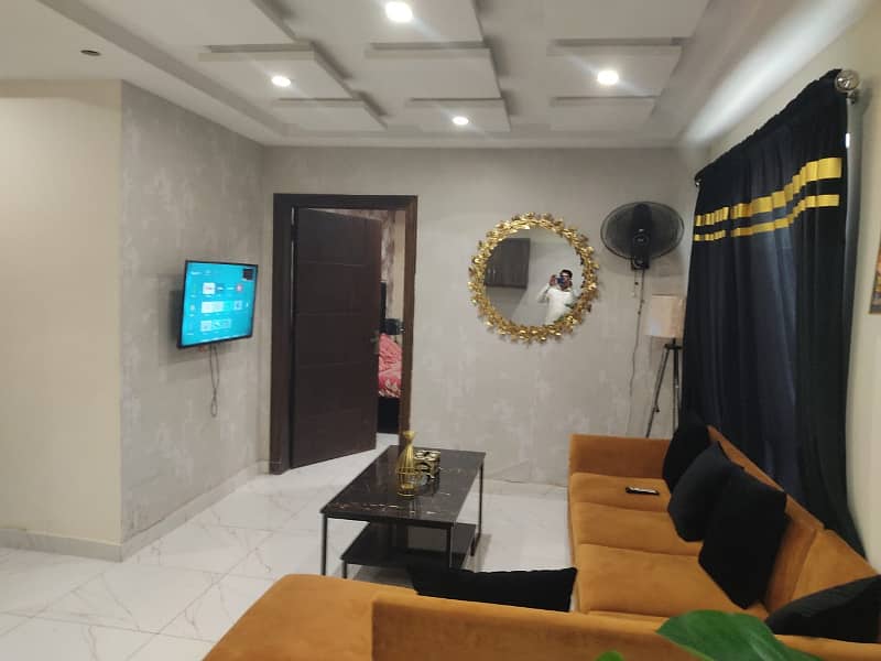 One Bed Furnished Apartment For Rent In Bahria Town Lahore Sector C 2