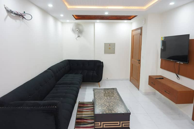 One Bed Furnished Apartment For Rent In Bahria Town Sector E 1