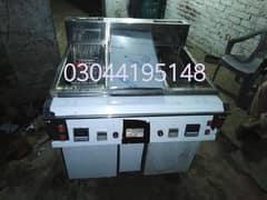 Double Fryer 16 liters | Double basket deep fryer for sale